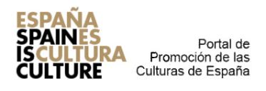 Acceso al portal España es Cultura