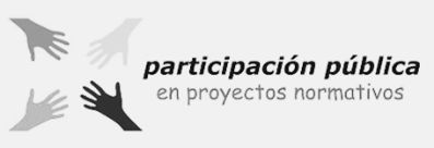 Acceso a Participación pública en proyectos normativos
